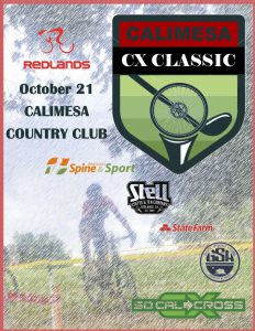 Calimesa CX Classic - SoCalCross - 21 OCT 2018